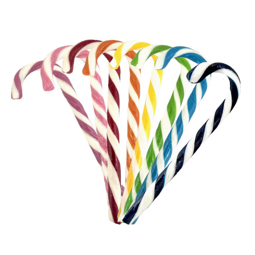 Candy Canes Mix Monocolore, 10 Pezzi Candy Canes Mix Monocolore, 10 Pezzi