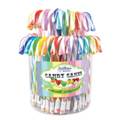 Candy Canes Mix Monocolore, 72 Pezzi Candy Canes Mix Monocolore, 72 Pezzi