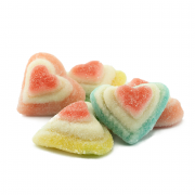 Cuori 3D Zuccherati, 1kg