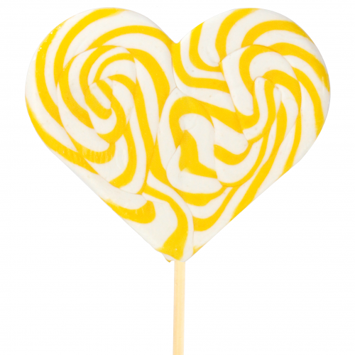 Cuore Giallo 200gr, 6 Pezzi