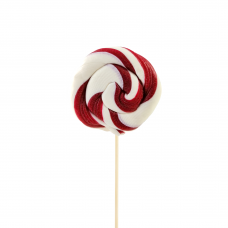 Red Round Lollipop 25gr, 10 Pieces