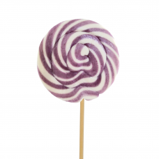 Violet Round Lollipop 50gr, 10 Pieces