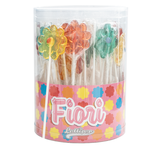 Barattolo Fiori Lolly, 50 Pezzi Barattolo Fiori Lolly, 50 Pezzi