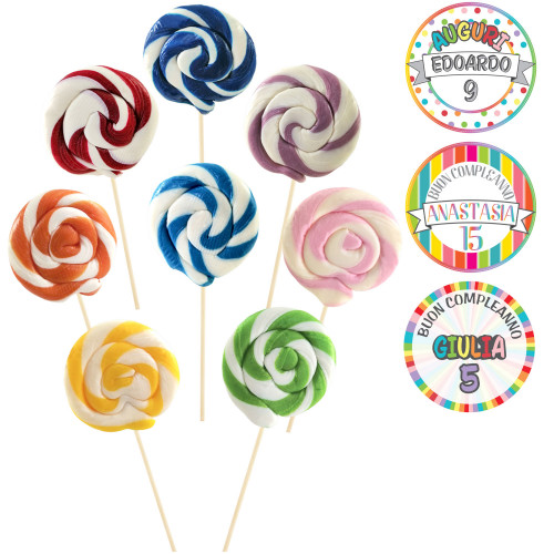 Tondo 25g Personalizzato, Tema Rainbow Tondo 25g Personalizzato, Tema Rainbow