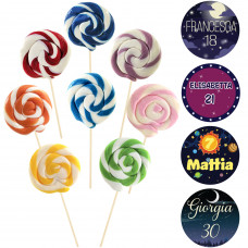 Tondo 25g Personalizzato, Tema Sotto Le Stelle