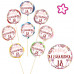 Tondo 25g Personalizzato, Tema Unicorno Tondo 25g Personalizzato, Tema Unicorno