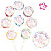 Tondo 25g Personalizzato, Tema Unicorno Tondo 25g Personalizzato, Tema Unicorno