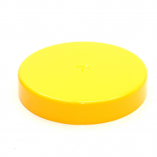 Flat Cap Yellow 110mm