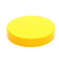 Tappo Piatto Giallo 110mm Tappo Piatto Giallo 110mm