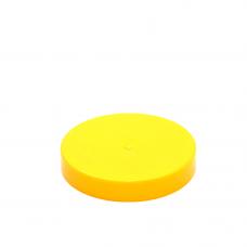 Flat Cap Yellow 70mm