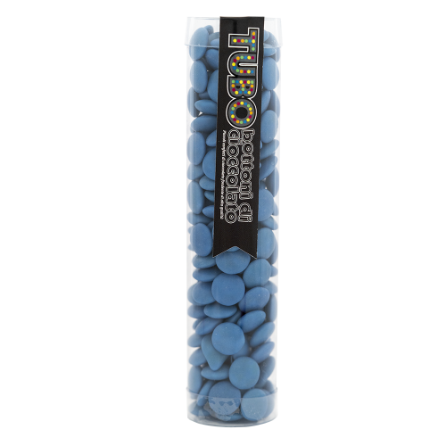 Tubo Bottoni di Cioccolato Blu, 175g Tubo Bottoni di Cioccolato Blu, 175g