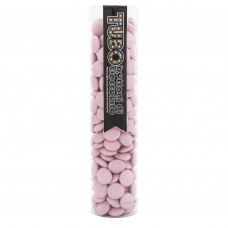 Tube Pink Chocolate Buttons, 175g